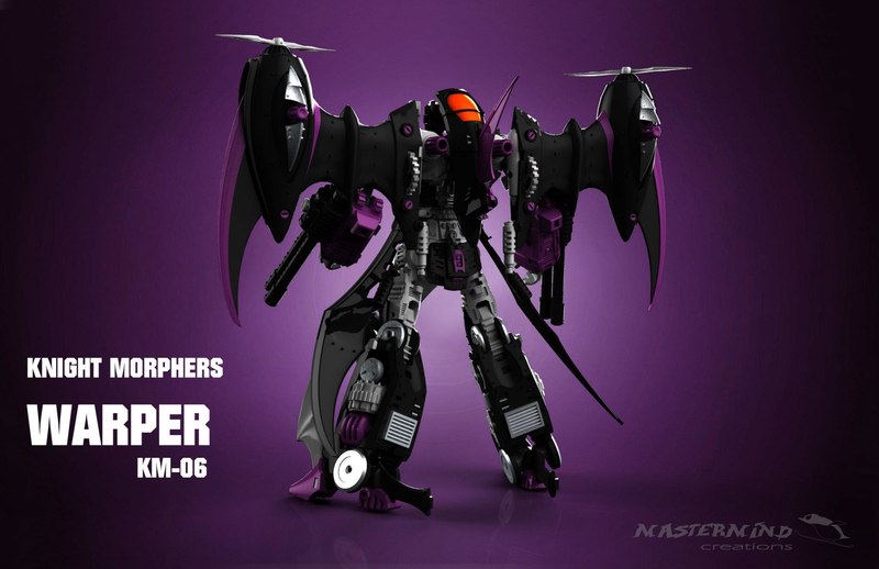 Mastermind Creations Releasing Hearts of Steel Seekers KM-05 Air 